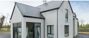 Newly built Grey NZEB House