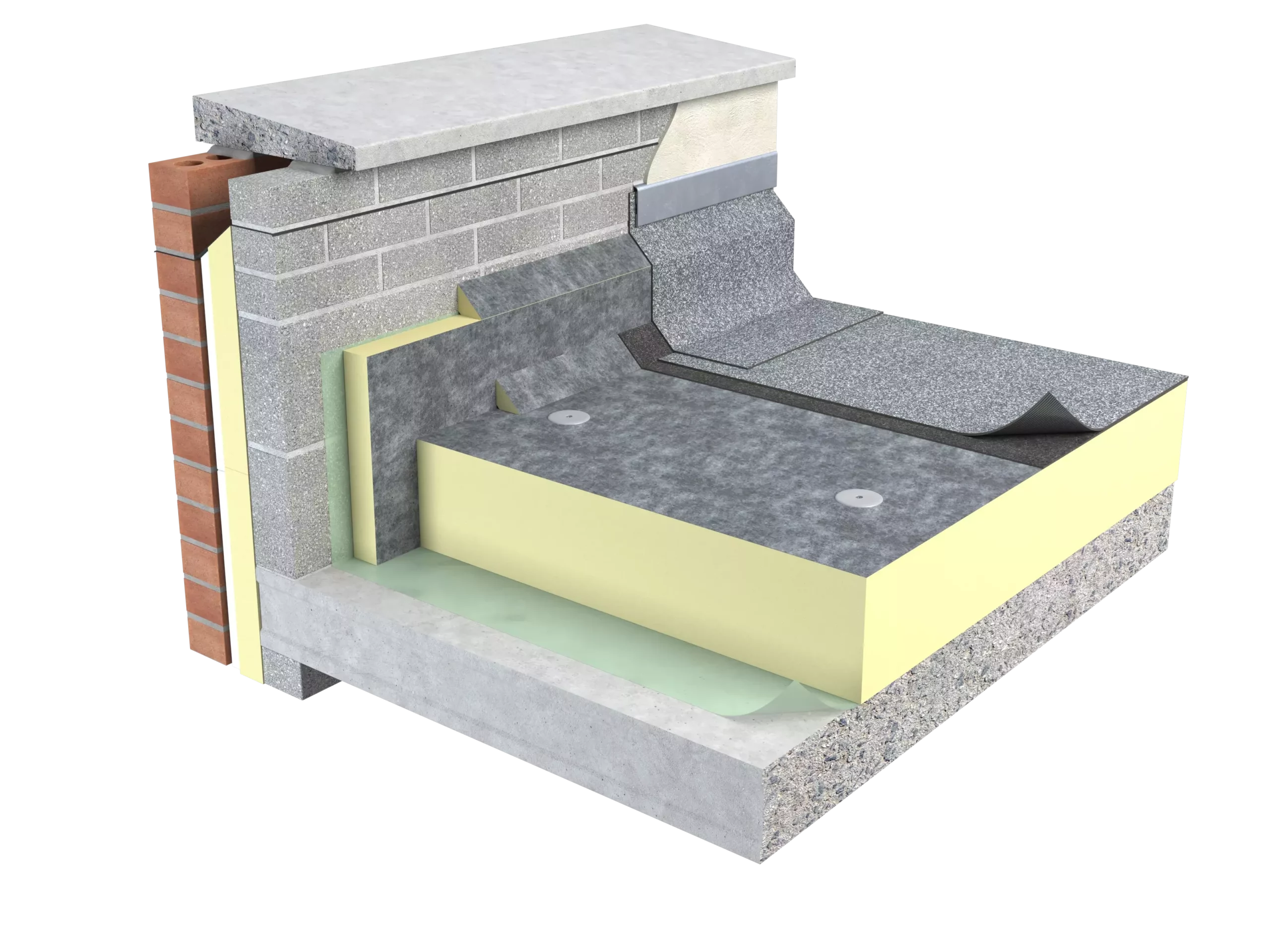 Product Graphic of Flat roof FR/BGM
