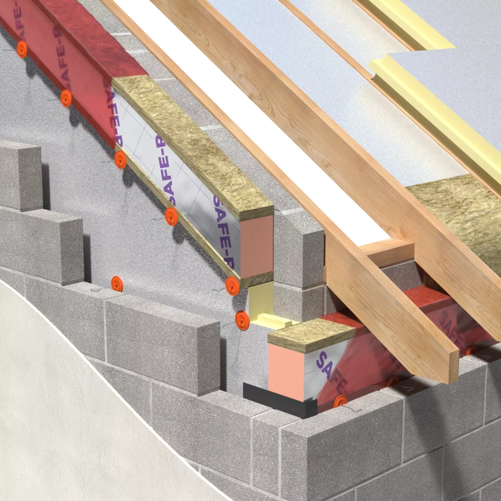 Unilin Insulation graphic of Safe - R Close - R Product