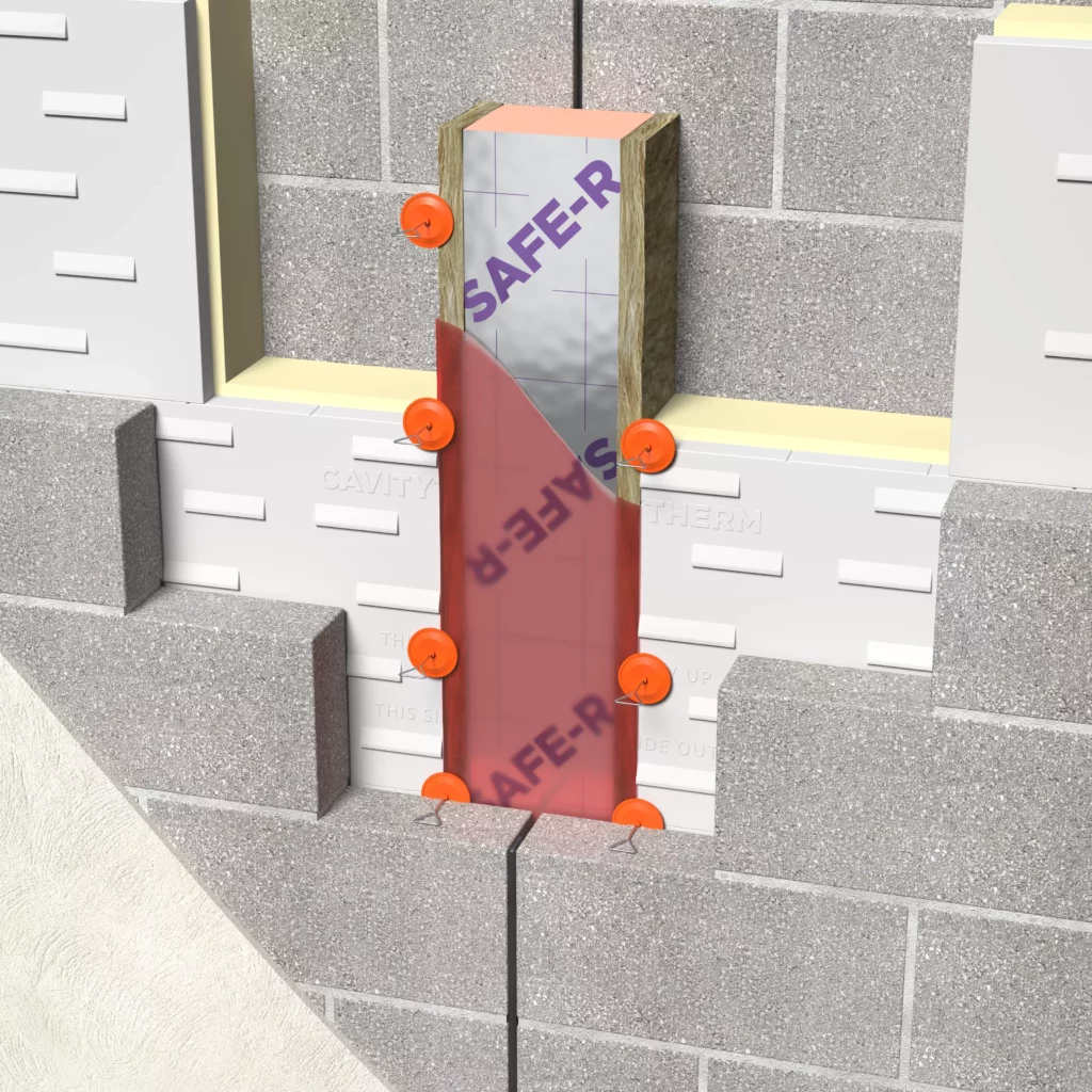 Unilin Insulation graphic of Safe - R Close - R Product