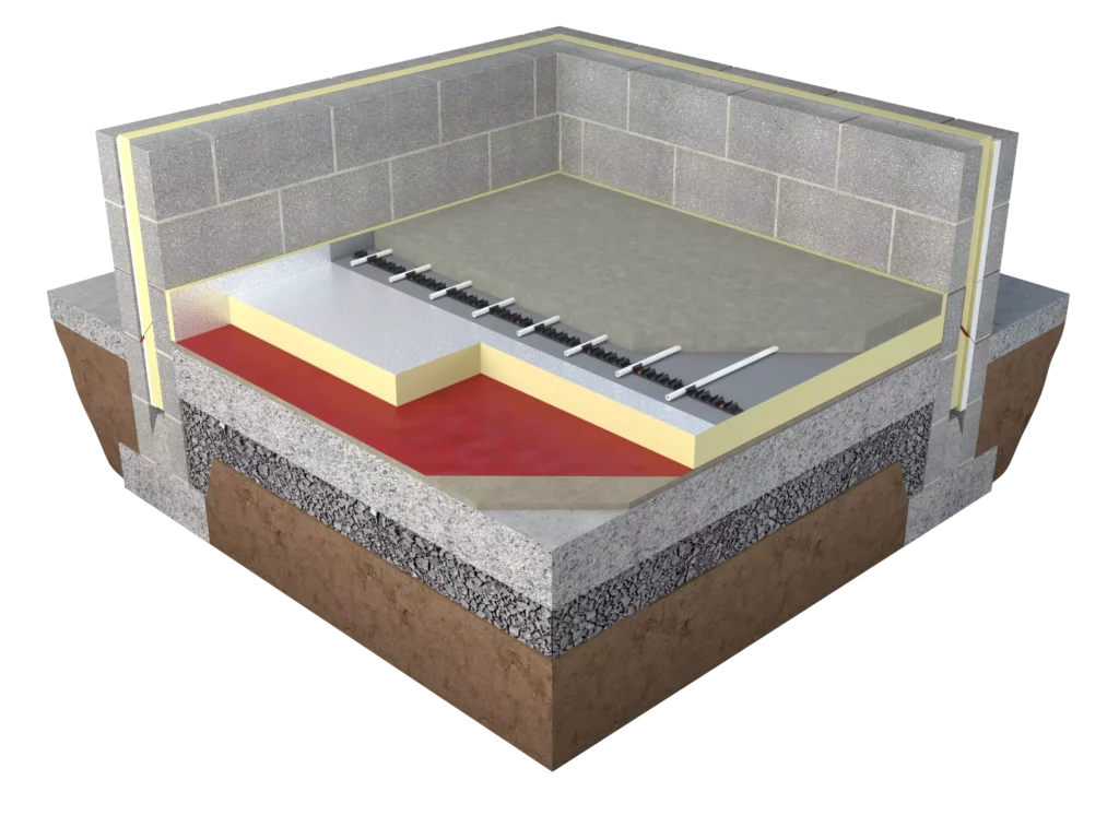 Eco MA, Eco360 Bio-enhanced PIR insulation for floors