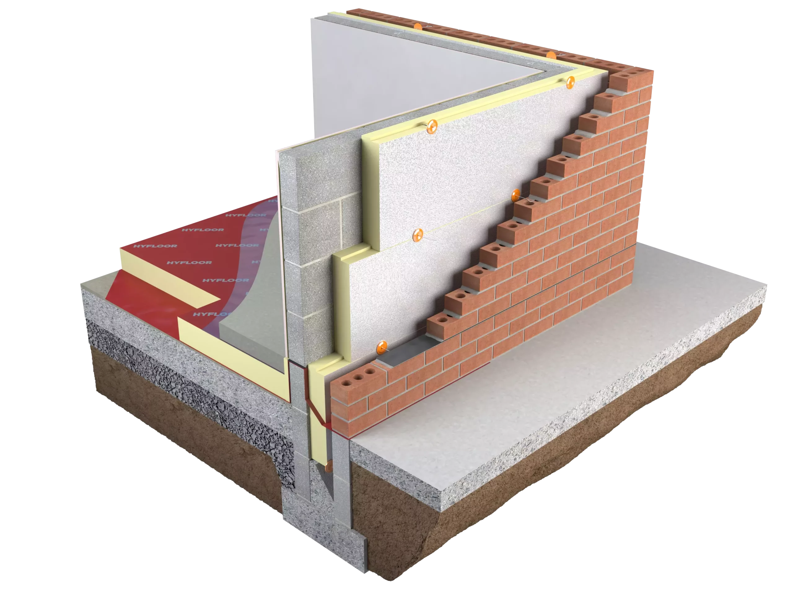 Unilin Insulation Xtroliner Superior Performance PIR Insulation XO/XW Partial fill wall insulation system