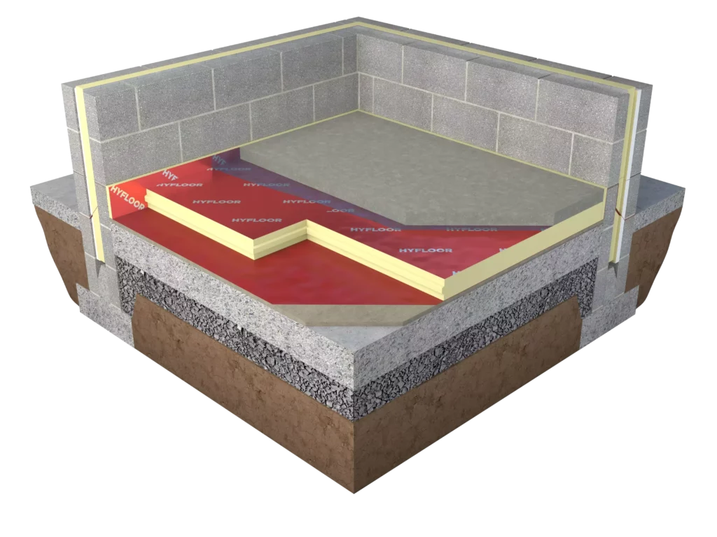 Unilin Insulation image of product Hyfloor insulation board