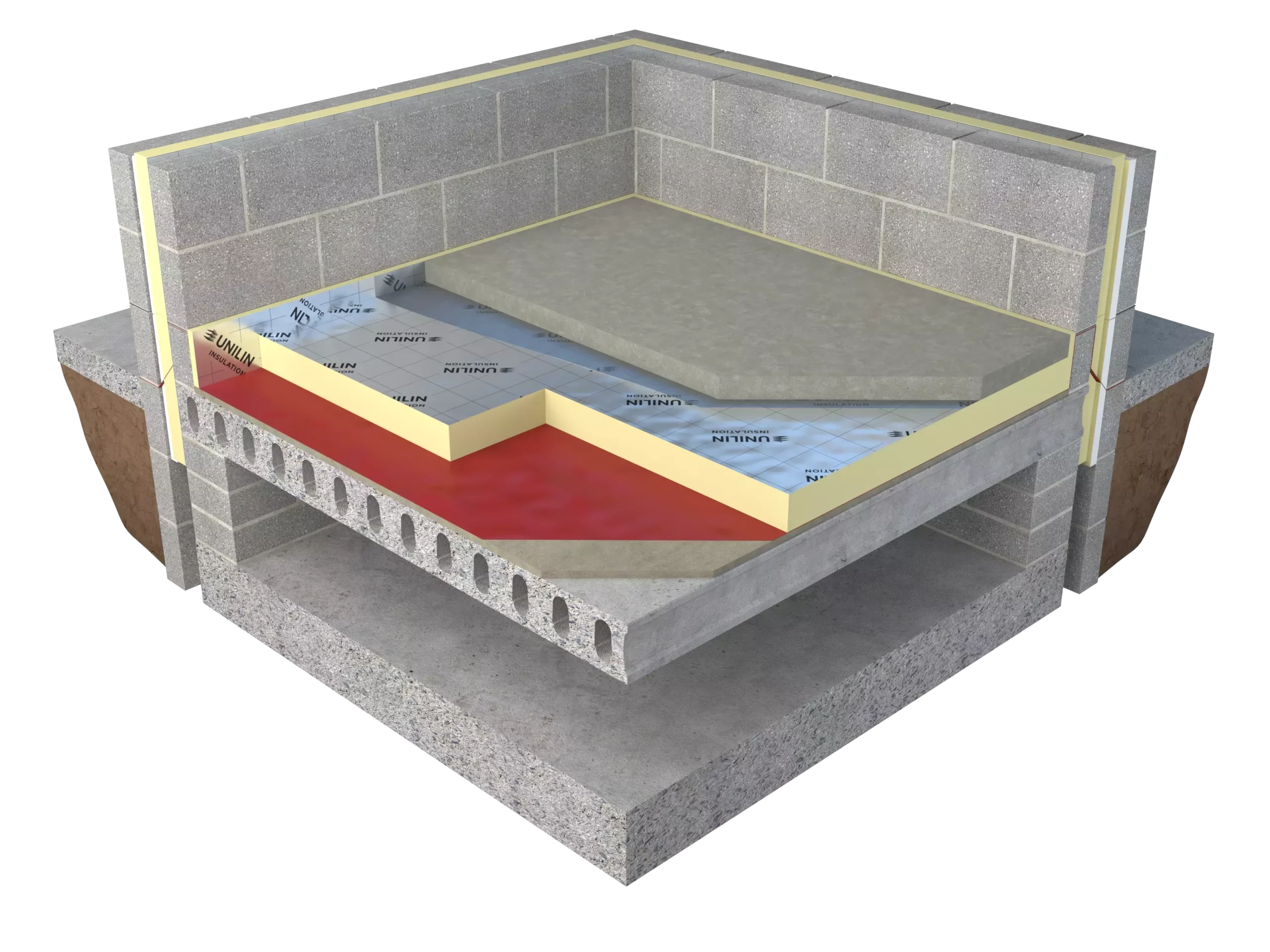 xt/pr uf floors image of product - Floor Insulation
