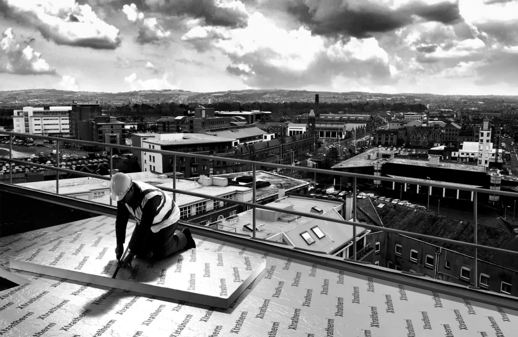 Unilin Insulation used on roof in city -Technical Resources