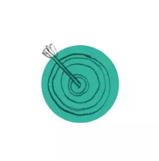 dark blue circle target logo