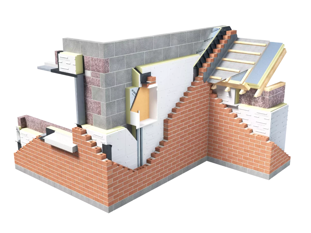 Cavitytherm CT PIR Insulation build up