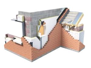 Cavitytherm CT PIR Insulation build up