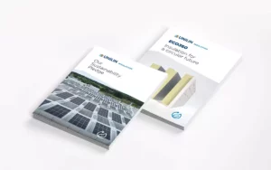 Unilin Insulation front cover of sustainability pledge