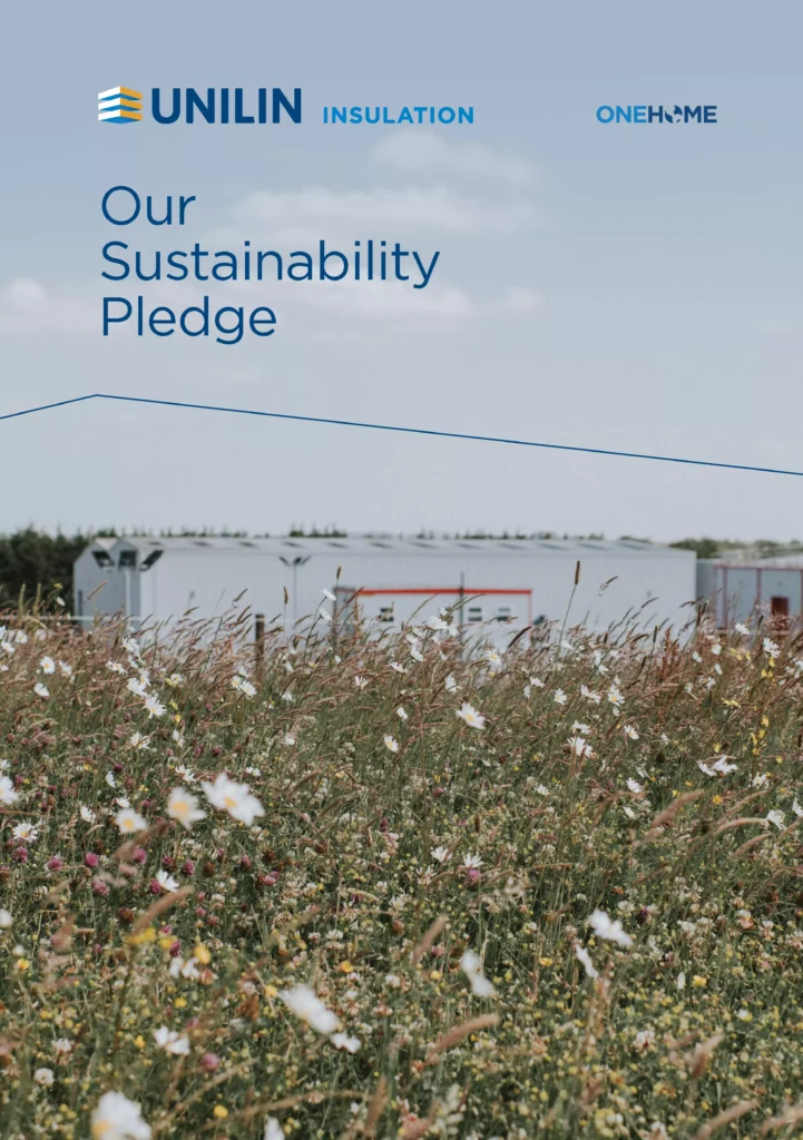 Sustainability Brochure for Unilin Insulation